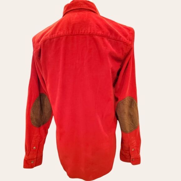 Ralph Lauren Polo Sport Corduroy Shirt with Suede Elbow Patch *Priced to sell - Picture 2 of 5